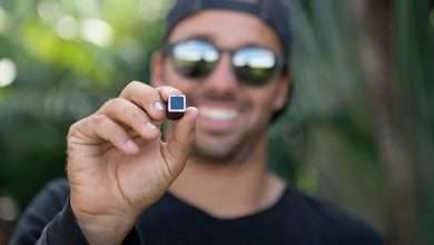 کوچکترین دوربین اکشن پوشیدنی جهان