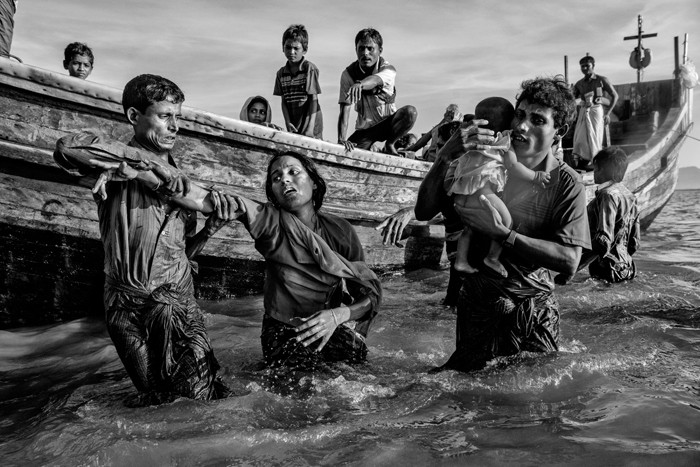 مجموعه عکس " پناهندگان روهینگیا "