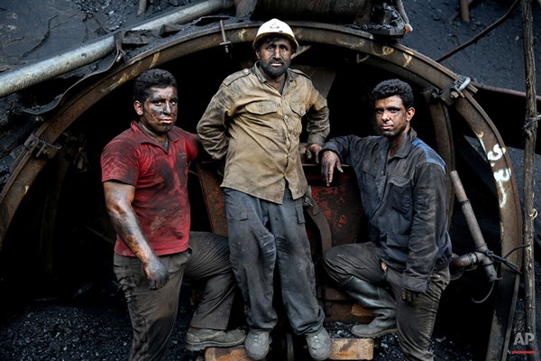 مجموعه عکس " کارگران معدن "