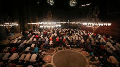 اولین نماز جمعه درآیاصوفیه استانبول پس از ۸۶ سال