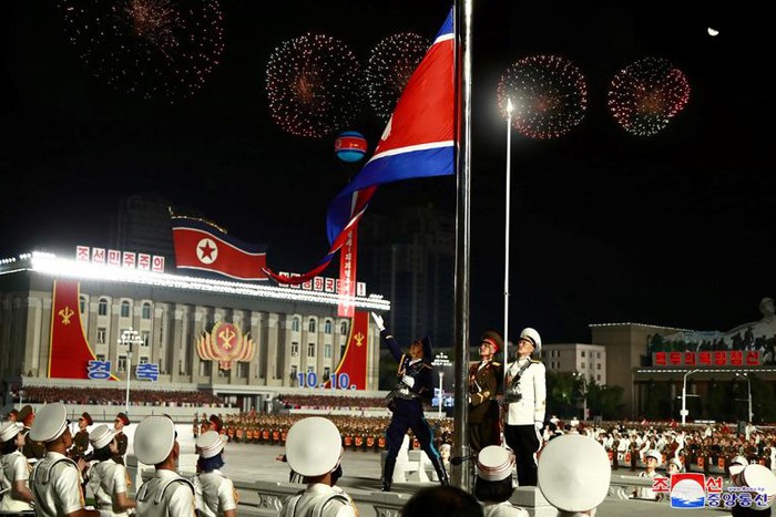برگزاری رژه نظامی عظیم در کره شمالی
