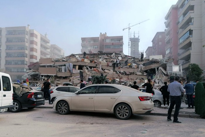 زلزله شدید ازمیر _ زمین لرزه شدید در ترکیه