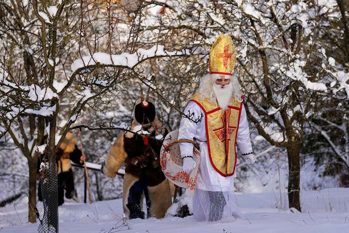 مراسم سنت نیکلاس در برخی از روستاهای کشور چک
