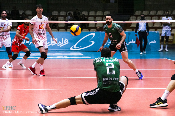 هفته دوازدهم لیگ برتر والیبال مردان ایران