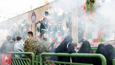 مراسم تشییع شهدای گمنام در تهران