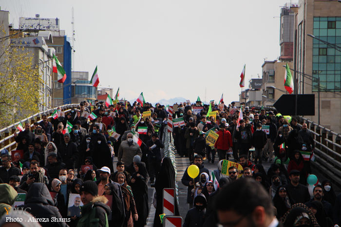 گزارش تصویری / راهپیمایی 22 بهمن 
