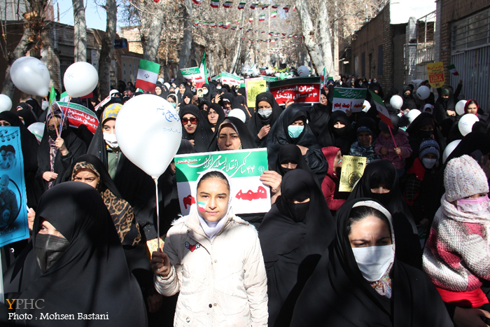 راهپیمایی 22 بهمن _ شهرستان محلات