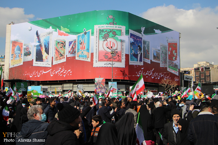 گزارش تصویری / راهپیمایی 22 بهمن