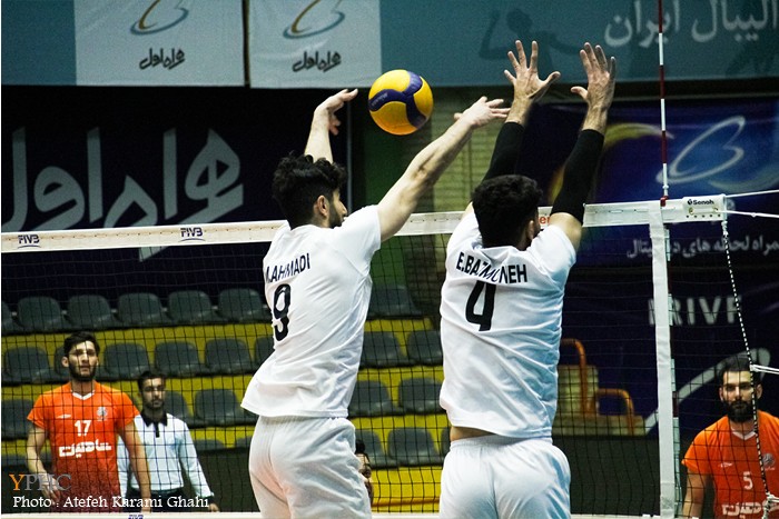 دیدار تیمهای والیبال سایپا تهران و پاس گرگان