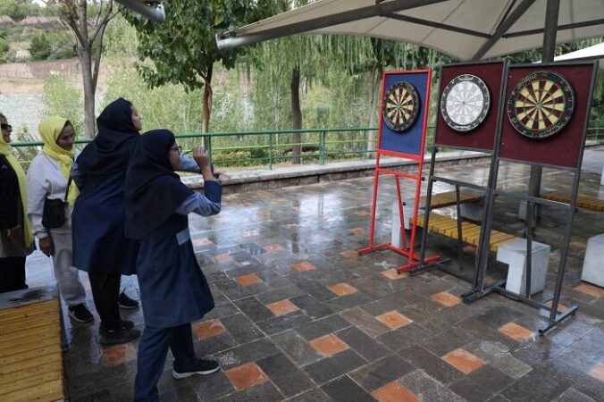 برپایی خیابان ورزش در بوستان نهج البلاغه منطقه ۲