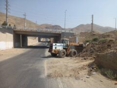 ایمن‌سازی حاشیه محورهای مواصلاتی به روستای وردیج در حریم منطقه ۲۲