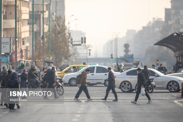 آغاز زمستان در تهران با آلودگی هوا