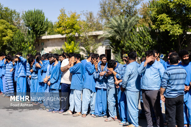 دستگیری ۱۰۰ متهم متواری و تحت تعقیب در علی آبادکتول