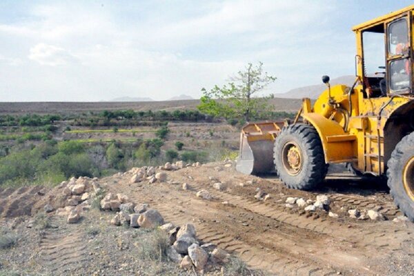 زمین‌خواری به مساحت بیش از ۵۰ هزار متر مربع در اردبیل کشف شد