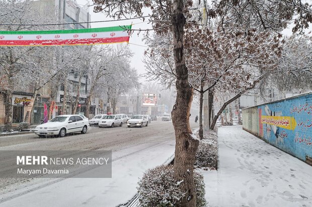 بارش برف، کولاک و کاهش دما در خراسان شمالی پیش‌بینی می‌شود