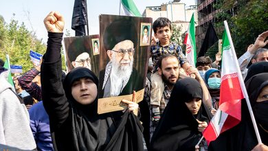 Tehran's Friday prayer and people's march in protest against the terrorist attack in Shahcheragh