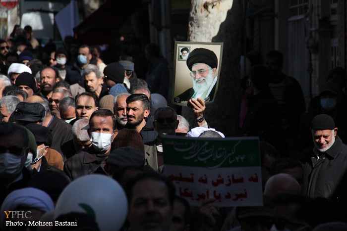 راهپیمایی 22 بهمن _ شهرستان محلات