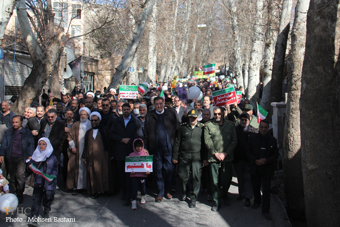 راهپیمایی 22 بهمن _ شهرستان محلات