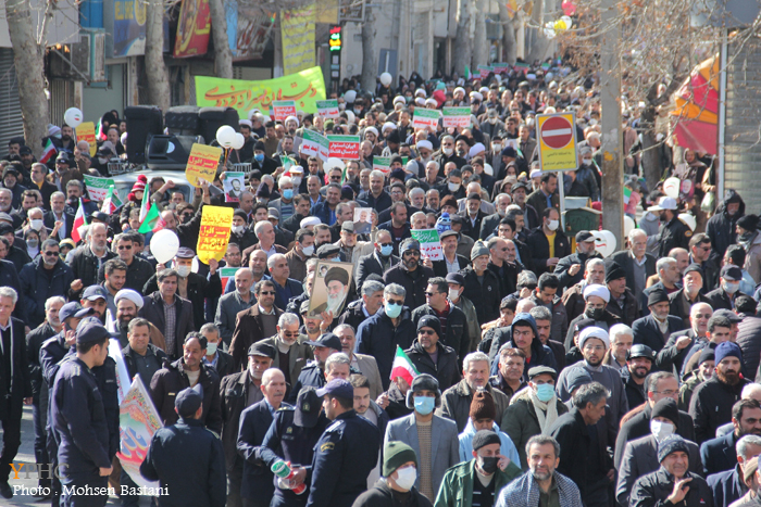 راهپیمایی 22 بهمن _ شهرستان محلات