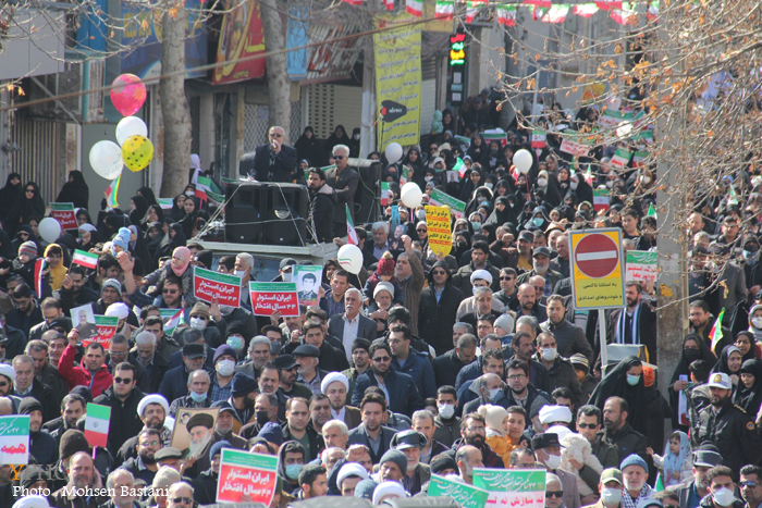 راهپیمایی 22 بهمن _ شهرستان محلات