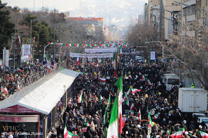 گزارش تصویری / راهپیمایی 22 بهمن