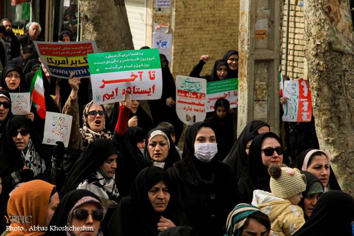 راهپیمایی ۲۲ بهمن در شهرستان محلات